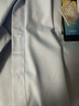 雅戈尔（YOUNGOR）短袖衬衫男素色DP免烫衬衫纯棉面料抗皱易打理新品 GSDP10171BJA白色 40 实拍图
