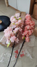 爱已装糖 假花摆件樱花仿真花北欧风插花绢花束客厅餐桌装饰假绿植 2支 实拍图