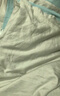 太湖雪 夏被 空调被 100%野生蚕丝被 双面凉感 绿2*2.3m 实拍图