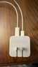 Apple/苹果 35W双USB-C接口充电器-横向苹果充电头双口充电器原装充电器快充头适用iPhone/iPad/AirPods 实拍图