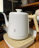 鸣盏【国家补贴】烧水壶泡茶 电热水壶功夫茶壶电茶炉 茶艺师专用电茶壶智能恒温电热水壶MZ152A白色 实拍图