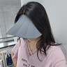 猫人防晒帽女遮阳帽防紫外线无痕空顶帽可折叠大帽檐户外跑步太阳帽子 实拍图