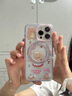 图拉斯支点壳O2L【夏日限定丨轻盈气囊防摔】 适用苹果16promax手机壳iphone15pro磁吸支架14透明磨砂 【芭蕾粉】 iPhone15ProMax 实拍图