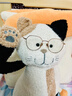 LIV HEART茶米猫玩偶睡觉抱枕可爱猫咪公仔抱睡陪睡娃娃毛绒儿童玩具礼物女 花猫/Charmmy 茶米 70cm 实拍图