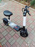 希洛普（SEALUP）越野电动滑板车成人两轮迷你代步车11寸折叠电动车 电动代步车  Q7/宽屏转把/国家3C金宇星电机/越野防爆真空胎/约80km 实拍图