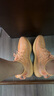 阿迪达斯yeezy350全透火山橙椰子夏日透气男女休闲鞋GW2870  42.5 实拍图