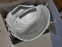 3M n95口罩医用防流感病毒防霾飞沫粉尘PM2.5口罩1860头戴式20只/盒 实拍图