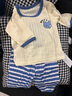 儿童睡衣家居服套装纯棉夏季新款男童空调服女童衣服夏款童装 J44 80 实拍图
