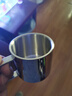 plazotta seit 1893德国 全不锈钢杯 茶杯亮光咖啡杯幼儿园儿童杯家用带把手 小号把手杯180ml 实拍图