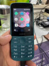 诺基亚（NOKIA）215 4G支付版 移动联通电信三网4G 蓝绿色 直板按键 双卡双待 备用功能机 老年人手机 学生机 实拍图