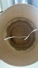目丸平顶草帽女法式草编礼帽2025新款夏季大檐遮阳帽子海边度假太阳帽 1#凹顶黑-升级款软顶【帽檐8CM】 实拍图