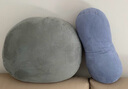 MUJI可当成腰垫使用的柔软靠垫 炭灰色 49×22×15cm 实拍图