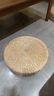 狄丽莫蒲团坐垫打坐垫地上懒人沙发榻榻米蒲团坐垫阳台飘窗藤编透气垫子 蒲草原色【高10cm】 直径45cm【家居日常使用】 实拍图