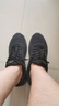 鸿星尔克男鞋运动鞋男减震防滑跑步鞋系带轻便旅游鞋子男士黑色休闲网面鞋 正黑/深冷灰-2113 41 实拍图