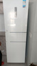 美的（Midea）283白色三门三开门大容量家用小型电冰箱一级能效风冷无霜租房小冰箱多门以旧换新【国家补贴】 实拍图
