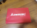 kawasaki川崎羽毛球鞋防滑耐磨男女同款运动训练鞋003 专业款白色 45  实拍图