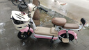 飞鸽 FG FLYING PIGEON电动车锂电成人女生女士小型电动自行车轻便电单车2025新款电瓶车两轮车 蜜璃粉【新升级款/可上牌照/智能快充】 【铅酸】12A石墨烯/可提充电/助力续航70km 实拍图
