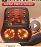 奥克斯（AUX）颈椎按摩器肩颈按摩枕头按摩仪颈椎肩颈腰全身热敷背部按摩垫送父母长辈生日礼物实用送妈妈男女友 【豪华版】手持遥控+升级10颗磁石+车载+拆洗布套 实拍图