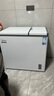 美的（Midea）210升双温双箱家商两用冰柜 大冷冻小冷藏卧式顶开门冰柜 小型冰箱节能低音冷柜BCD-210DKEM(E) 实拍图