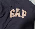 GAP男女装春季款贴布绣logo连帽衫卫衣经典上衣美版 灰色 868453 S 美码 M亚洲码175/92A 实拍图
