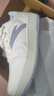 安踏元年丨女鞋板鞋春季厚底增高休闲鞋小白鞋平底白色百搭运动鞋女 【元年-新】象牙白/淡紫灰-4 38 实拍图