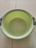 京惠思创双耳脸盆39cm单只装加厚加深洗脸盆耐摔家用泡脚塑料洗菜盆随机色 实拍图