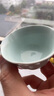 东道 汝窑茶杯陶瓷功夫茶具开片可养汝瓷主人杯 中葵饮杯2024款(天青) 实拍图