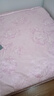 富安娜家纺 凉席冰丝凉三件套夏季席子冰丝提花夏凉席 粉色 150cm*200cm (席子*1 枕套*2) 实拍图