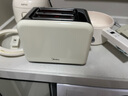 美的（Midea）多士炉早餐机面包机 全自动家用小型不锈钢内胆吐司机双面烘烤面包片 不锈钢机身配烘烤架 R03 实拍图