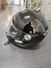 AVA王朝摩托车头盔复古四季男女全盔国潮玻璃钢机车碳纤维巡航冬季 热卖色-玄魅黑-【拍1发5】 特大-XXL码【适合头围62-63cm】 实拍图