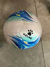卡尔美（KELME）足球5号成人儿童6-12岁小学生足球4号青少年中考5号足球比赛训练 白蓝【机缝/耐磨PVC 多重好礼 正品保证】5148 4号球(5-7人制) 实拍图