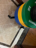 PROIRON普力艾 杠铃片全胶彩色橡胶举重力量举杠铃举重片10KG*2绿 实拍图