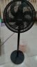 美的（Midea）【超级单品】七叶轻音立式电风扇家用柔风落地扇台式桌面小型风扇大风量节能摇头宿舍电扇 SAF30AB 实拍图