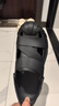 特步（XTEP）运动拖鞋男士洞洞鞋男夏季凉拖鞋外穿厚底凉鞋男 A043 米  39-40 实拍图