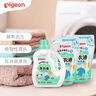 贝亲（Pigeon） 婴儿洗衣液 宝宝儿童专用酵素温和去污1瓶2袋共3L 清新果香PL405 实拍图