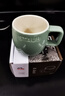 珐宝（staub）咖啡杯系列陶瓷马克杯牛奶杯早餐杯办公水杯子拿铁杯下午茶 浓缩杯100ml 尤加利绿 实拍图