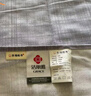 洁丽雅（Grace）A类抗菌100%棉老粗布凉席床单单件 四季双人 230*245cm威尔士格 实拍图