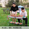 尚烤佳（Suncojia） 烧烤炉 不锈钢烧烤架 户外便携木炭烤炉 家用烤肉架 碳烤炉 大号 实拍图
