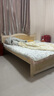 乌林府实木床1.5米现代简约欧式双人床主卧1.8家用经济出租房木床单人床 实木床+床垫-高端款 1800mm*2000mm 实拍图
