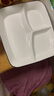 传旗陶瓷减脂定量餐盘211分格餐盘子早餐盘饺子盘果盘圆盘三格家用 实拍图