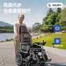 好哥（haoge）电动轮椅老年人专用智能全自动轻便可折叠旅行残疾人代步车W680 低靠6减震【远程遥控+语音播报】锂电20A-热销 实拍图
