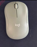 罗技（Logitech）M221 轻音鼠标 无线鼠标 办公鼠标 对称鼠标 带无线微型接收器 雾霭蓝 实拍图