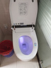 TOTOOLEO智能马桶一体无水压限制内置泡沫盾全自动感应翻盖带水箱坐便器 T20灰色【标配版】【清洗烘干】 250/300/350/400坑距 下单备注 实拍图