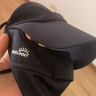 OhSunny防晒面罩帽檐全脸防紫外线夏遮阳口罩 SLF4M237E 暗夜黑 M 实拍图
