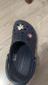 卡骆驰crocs洞洞鞋贝雅男鞋女鞋轻便耐磨一脚蹬拖鞋休闲鞋|10126 深蓝-410 41 /42(260mm) 实拍图