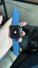 Apple/苹果 Watch Series 10 智能手表GPS+蜂窝款46毫米银色铝金属表壳丹宁色运动型表带S/M MWYF3CH/B 实拍图