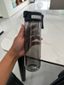 诺百纷4系魔力球磁弹泡茶杯tritan塑料便携户外健身防摔茶水分离杯 灰黑 T3512  800ml 实拍图