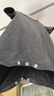 nest designs婴儿竹丽尔短袖连体衣爬服和尚春夏新生儿宝宝包屁衣 炭笔灰 100cm （建议90-102cm） 实拍图
