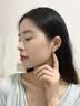 中国黄金（CHINA GOLD）S925银耳钉女款轻奢优雅蝴蝶结直针耳饰情人节生日礼物送女友爱人 【今/次日达】S925银蝴蝶结耳钉 实拍图