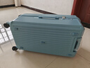 安踏行李箱男女万向轮拉杆箱大容量学生旅行出游密码箱蓝色28英寸 实拍图